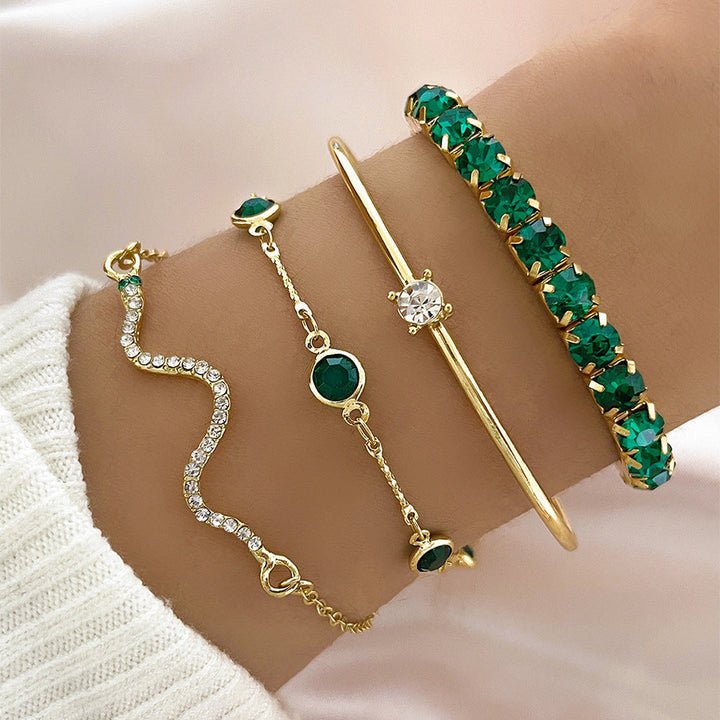 Gold Bracelet Set Nuala