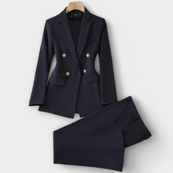 Emma - Weisses Set mit Blazer und Hose
