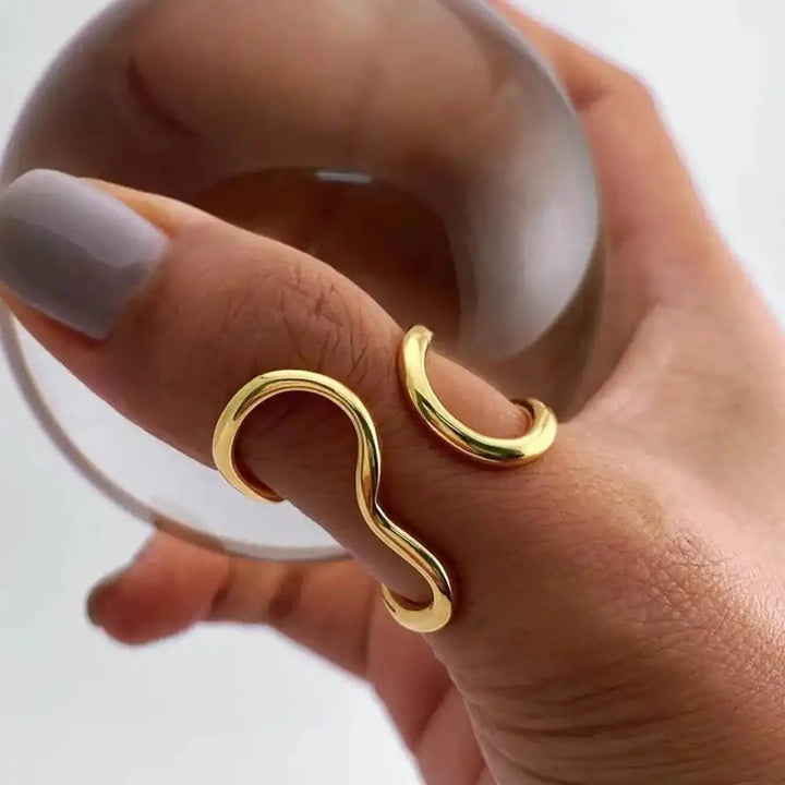 Gold Open Ring Nuala