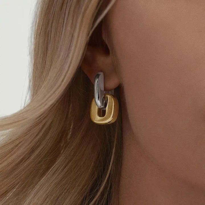 Gold Drop Earrings Nuala