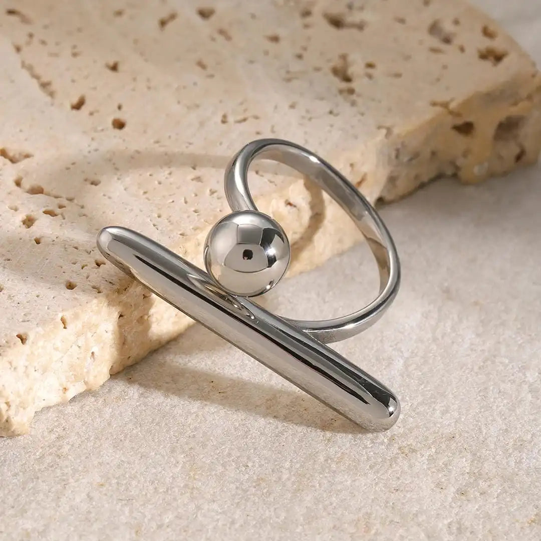 Gold Adjustable Ring Kinsale