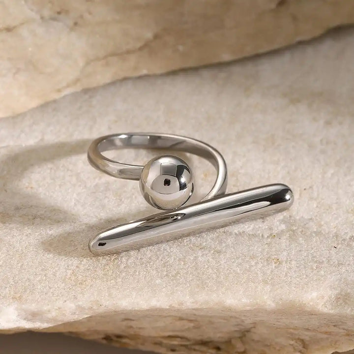 Gold Adjustable Ring Kinsale
