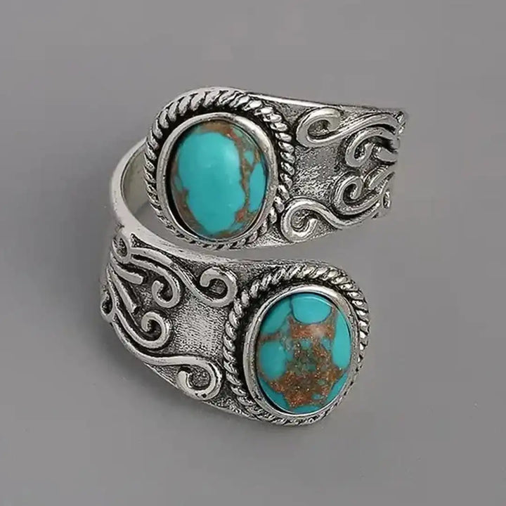 Silver Ring Fionnuala with Turquoise