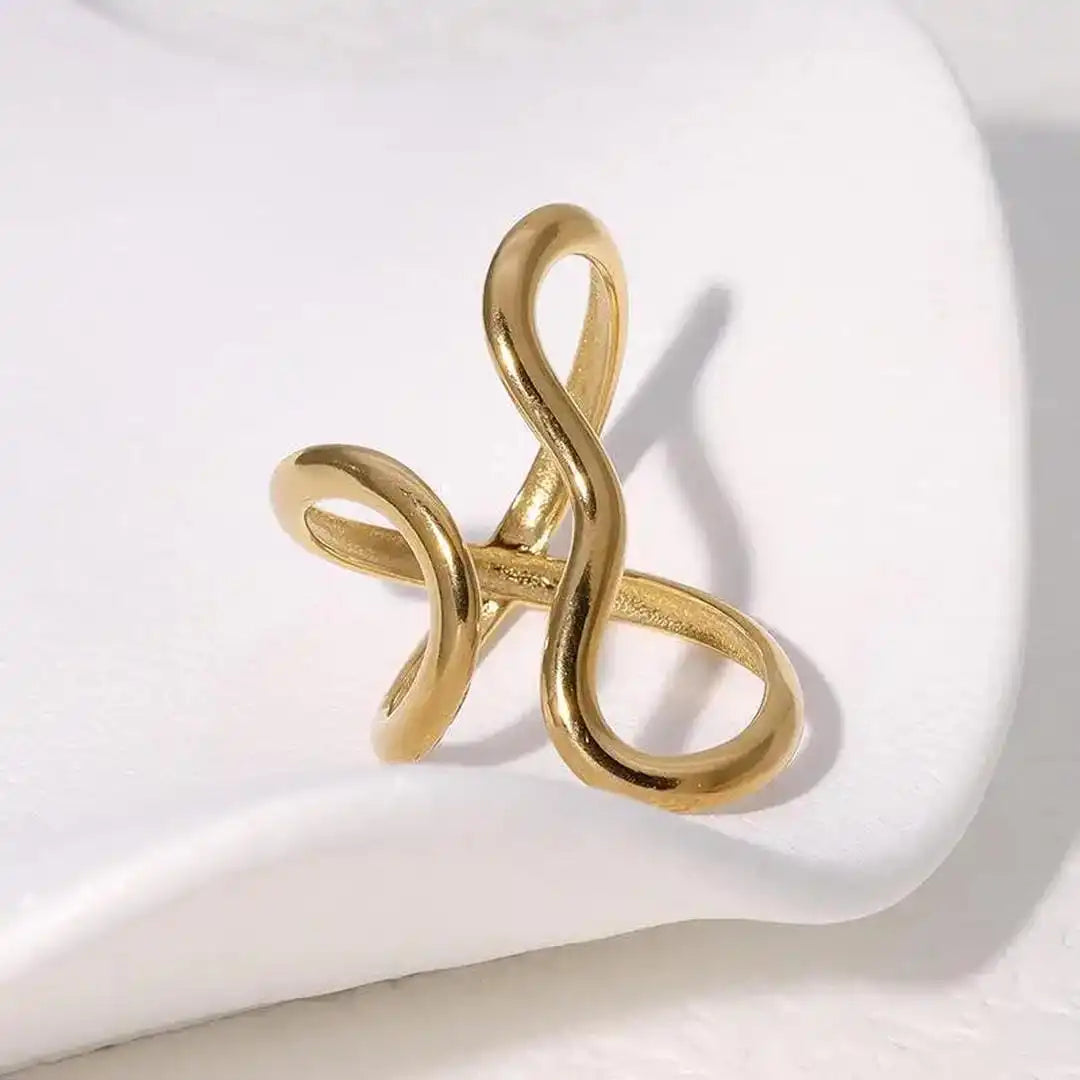 Gold Open Ring Nuala