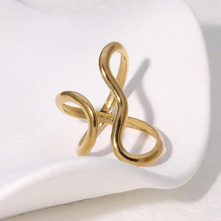 Gold Open Ring Nuala
