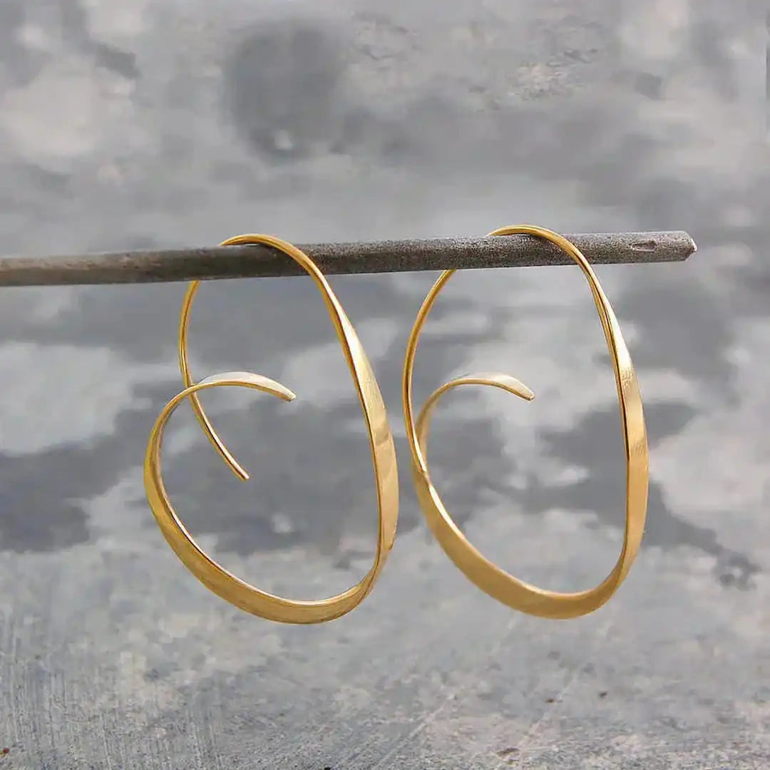 Silver Hoop Earrings Cobh