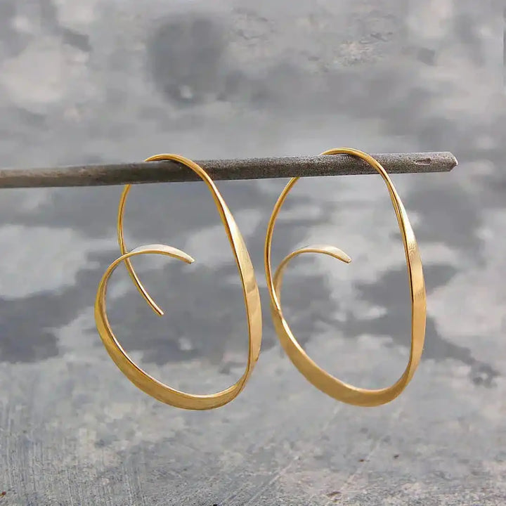 Silver Hoop Earrings Cobh