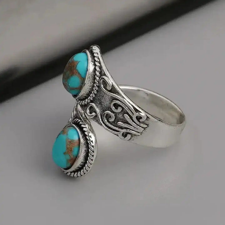 Silver Ring Fionnuala with Turquoise
