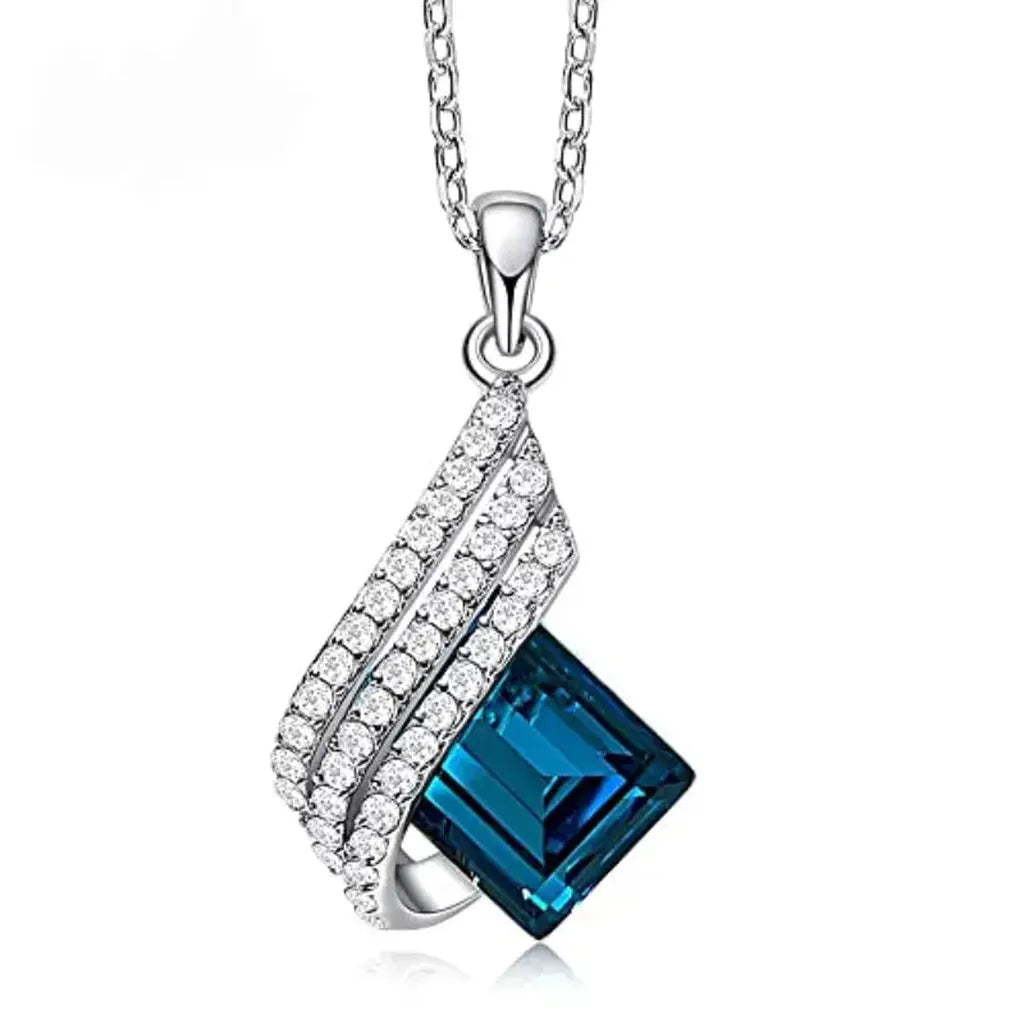 Luna Jewelry Set | White Gold-Tone