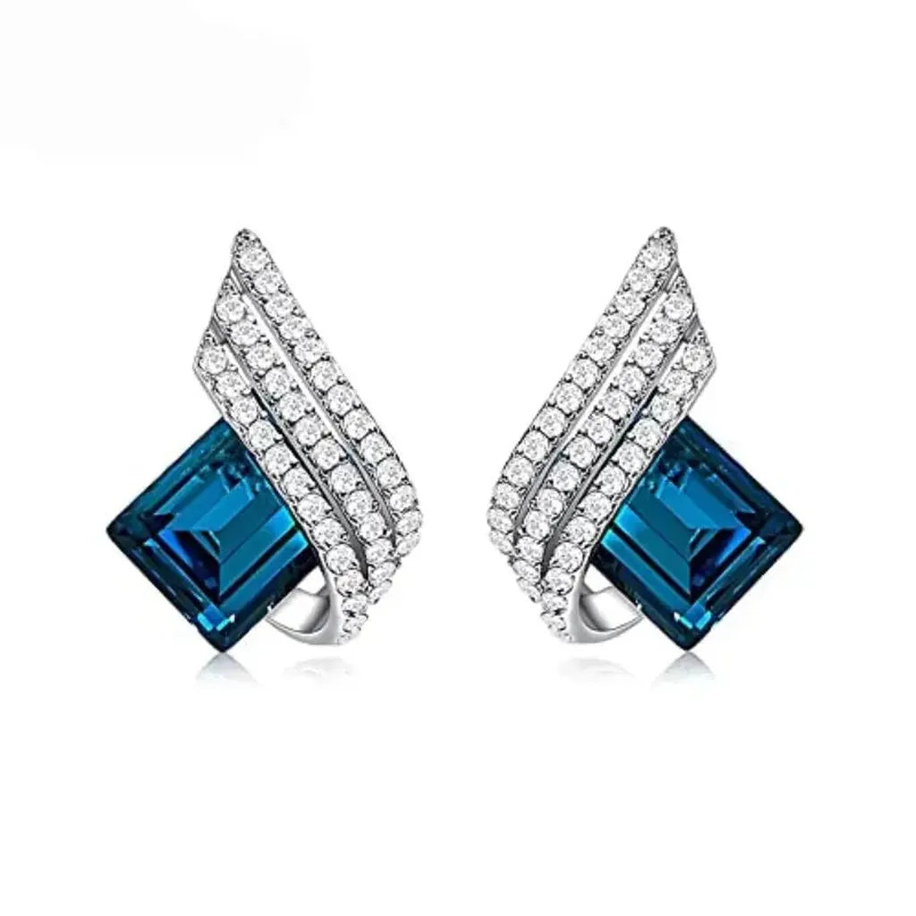 Luna Jewelry Set | White Gold-Tone