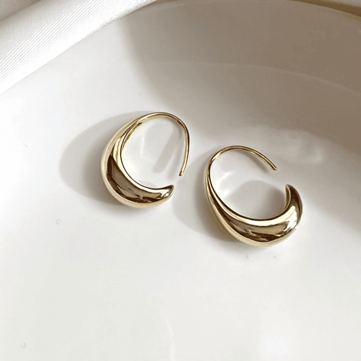 Gold Hoop Earrings Sorcha