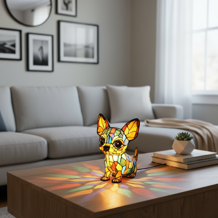 Sitzender Chihuahua