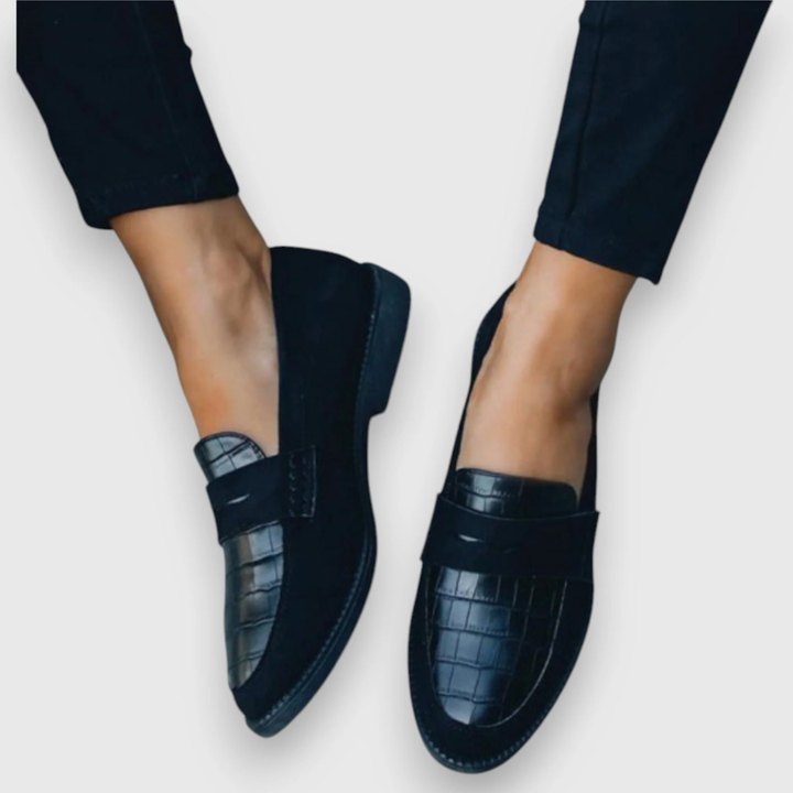 Cordula - Handgefertigte Leder-Slipper