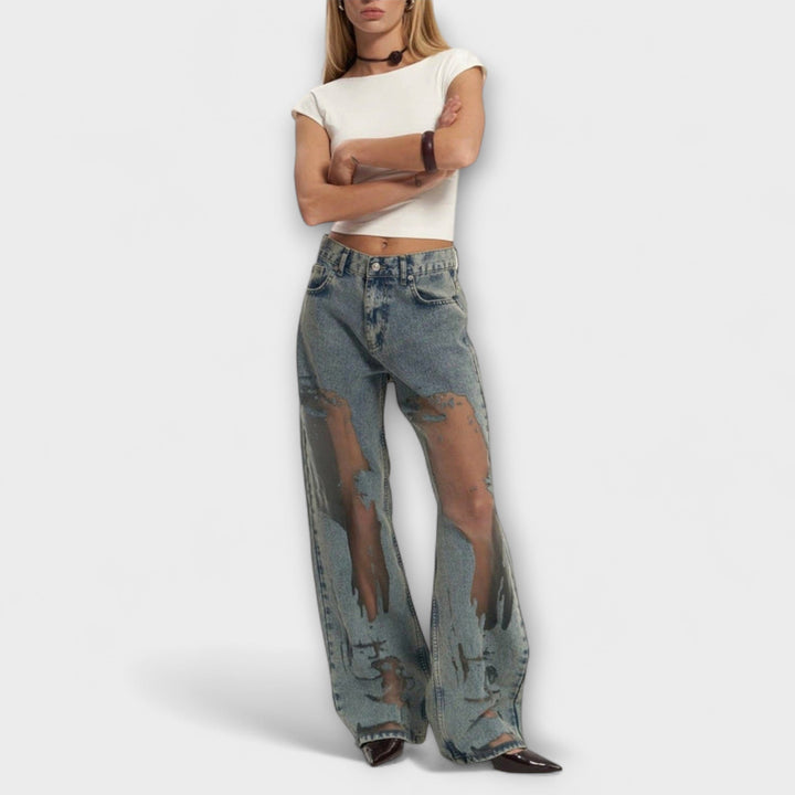 Hedwig - Klare Blaue Jeans