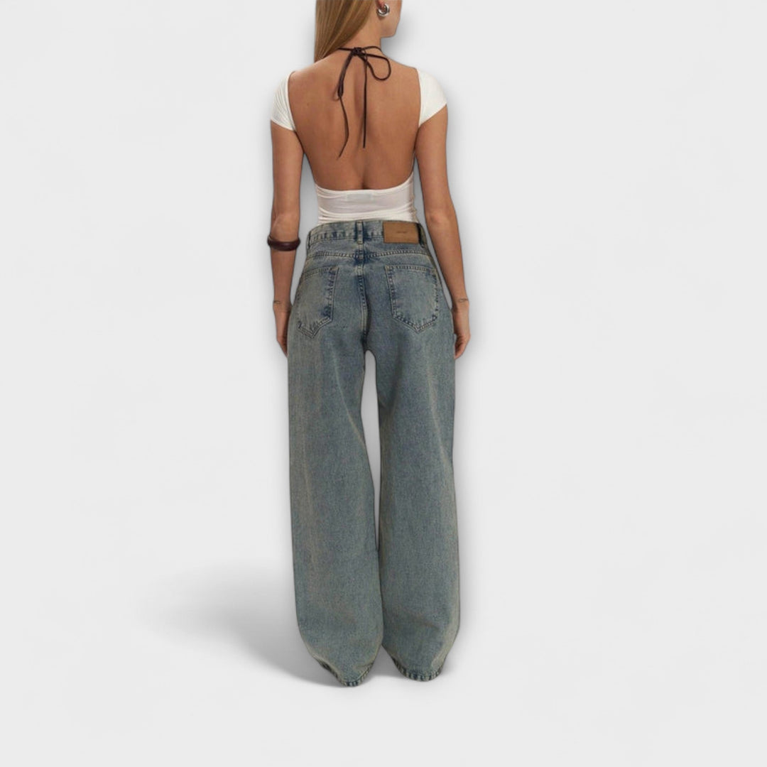 Hedwig - Klare Blaue Jeans