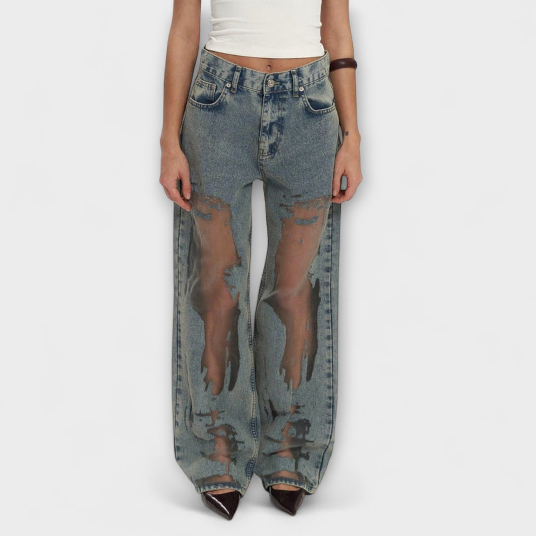 Hedwig - Klare Blaue Jeans