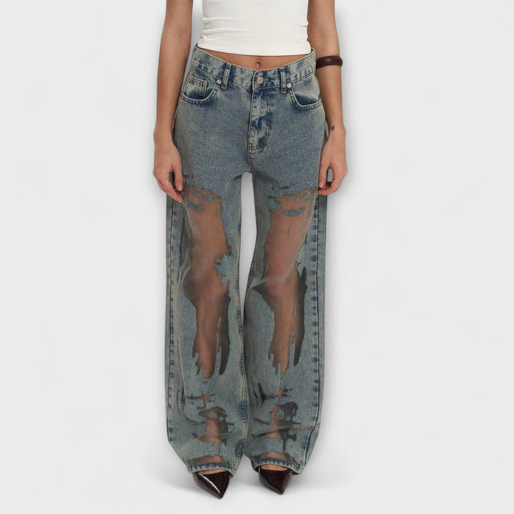 Hedwig - Klare Blaue Jeans