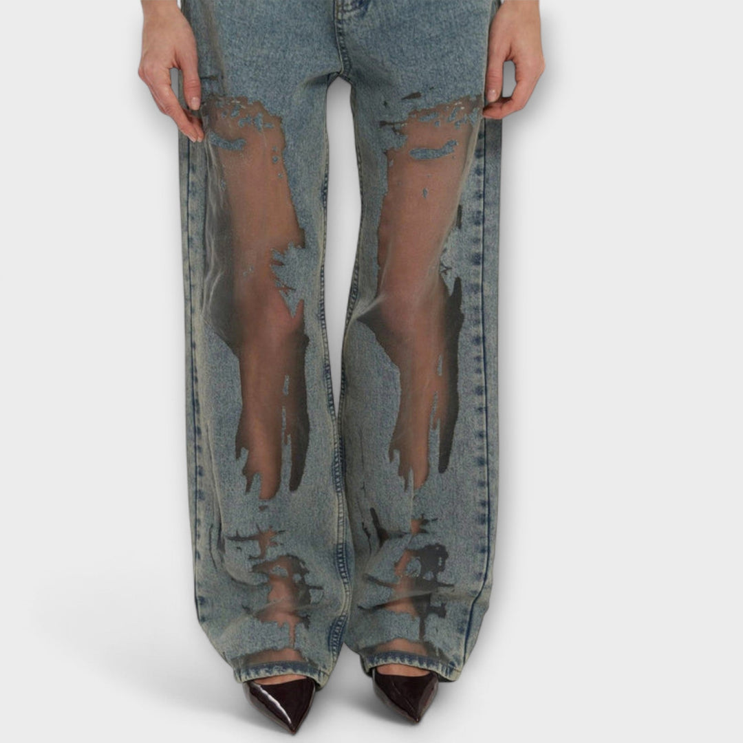 Hedwig - Klare Blaue Jeans