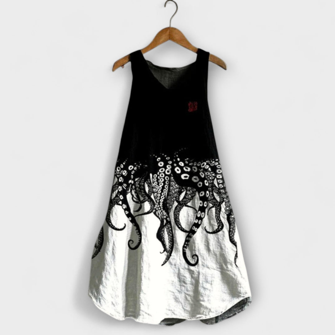 Jasmina - Künstlerisches Tank-Top-Kleid