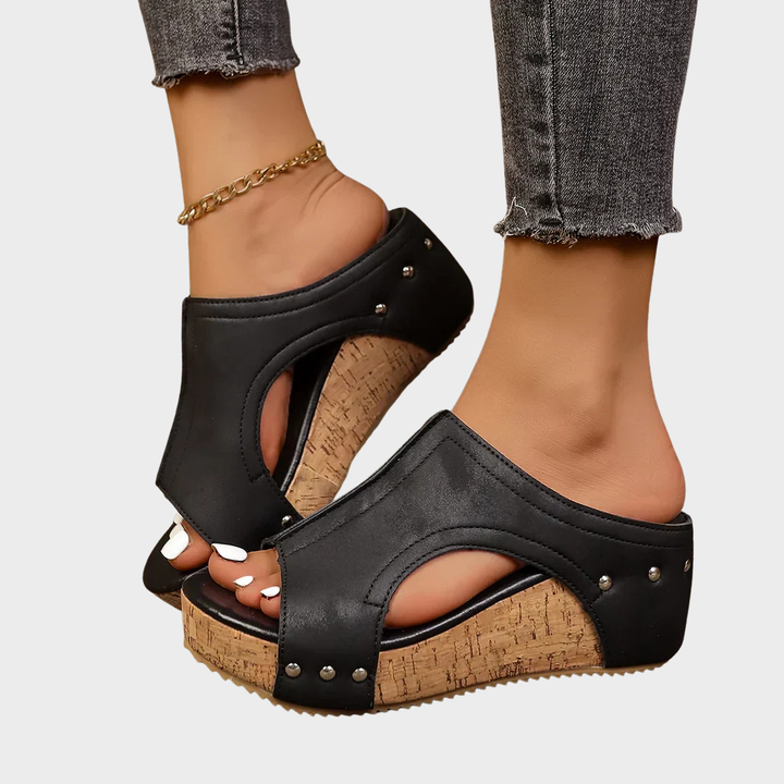Roswitha – Sommerliche Keil-Sandalen