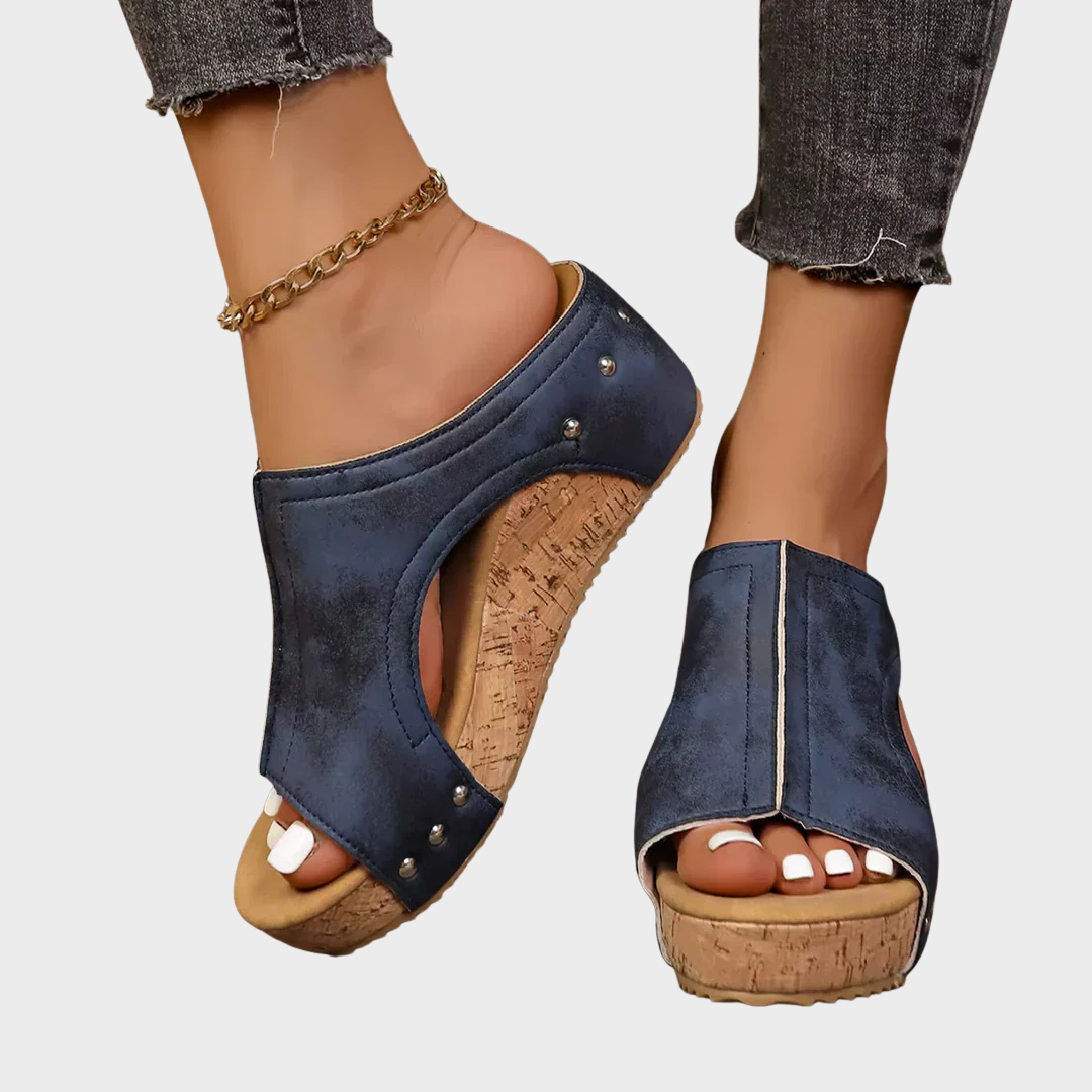Roswitha – Sommerliche Keil-Sandalen