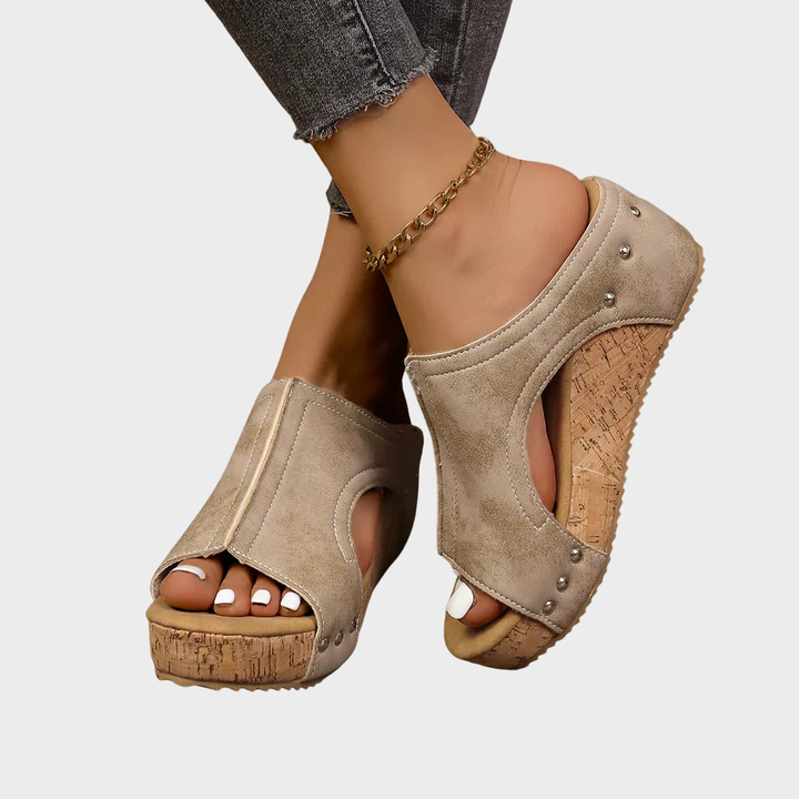 Roswitha – Sommerliche Keil-Sandalen