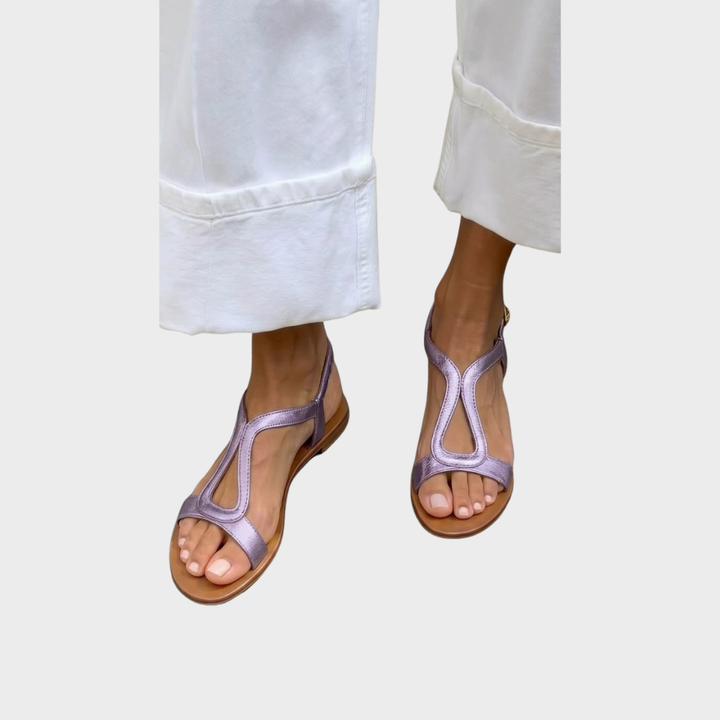 Heidi – Filigrane Riemchen-Sandalen