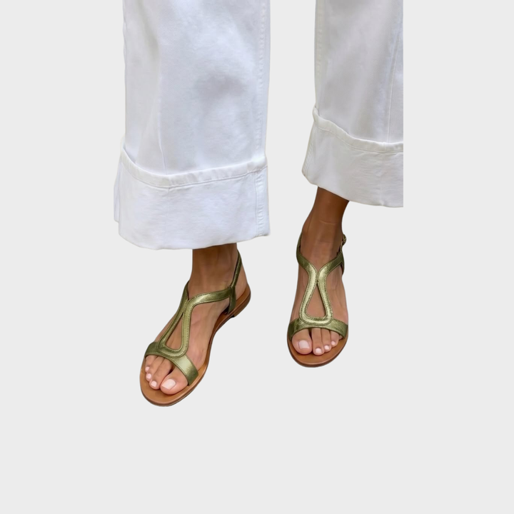 Heidi – Filigrane Riemchen-Sandalen