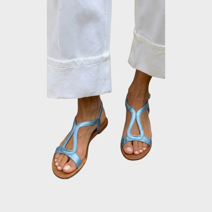 Heidi – Filigrane Riemchen-Sandalen