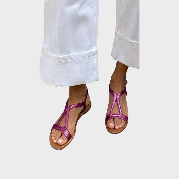 Heidi – Filigrane Riemchen-Sandalen