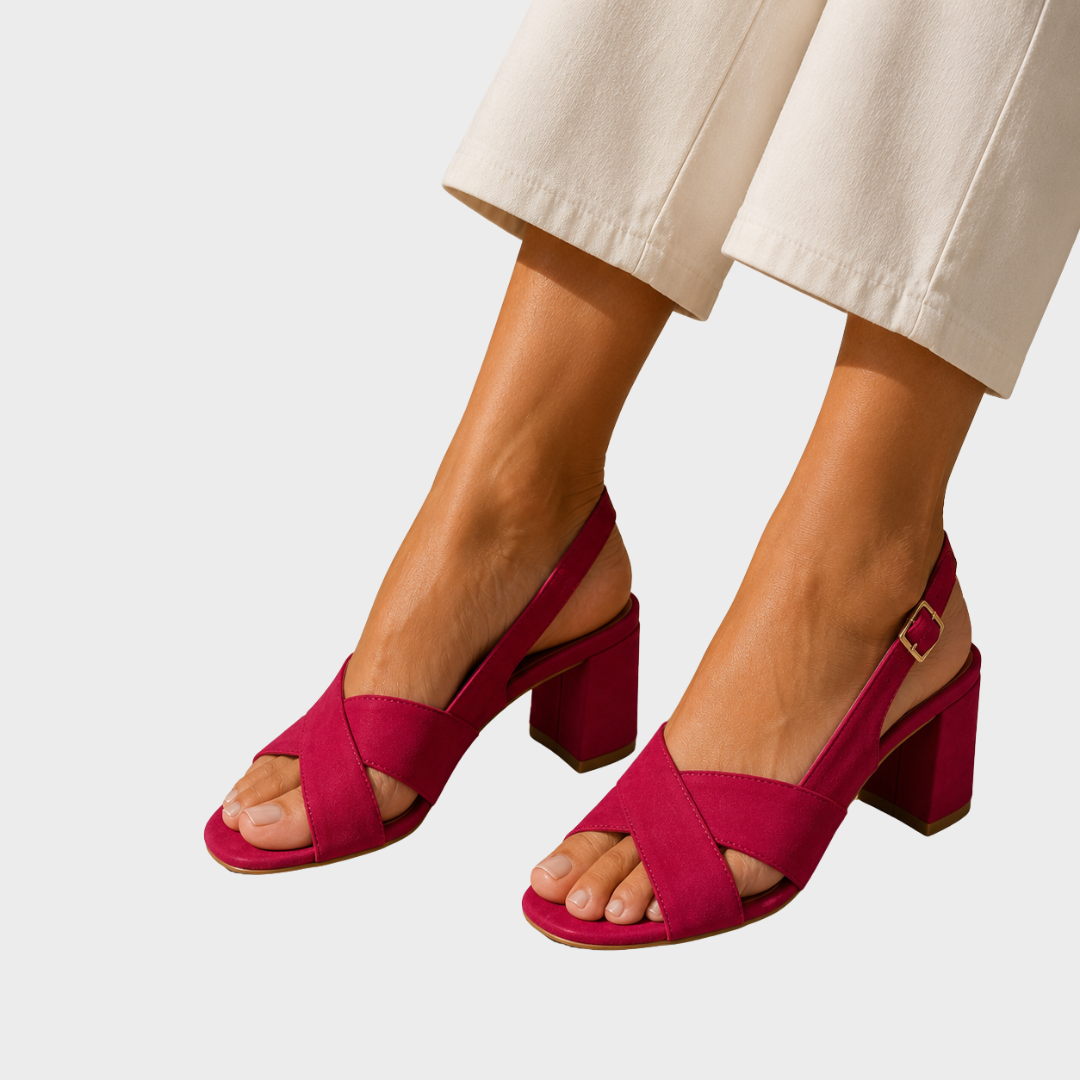 Barbara – Elegante Sandaletten mit Kreuzriemen