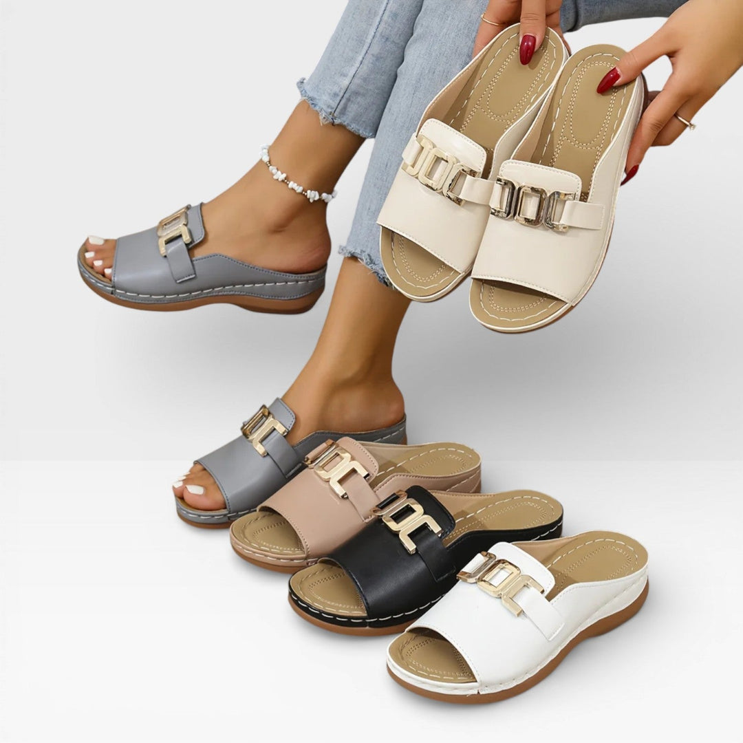Elegante Sandalen mit Schnalle für Damen – Bequeme Passform