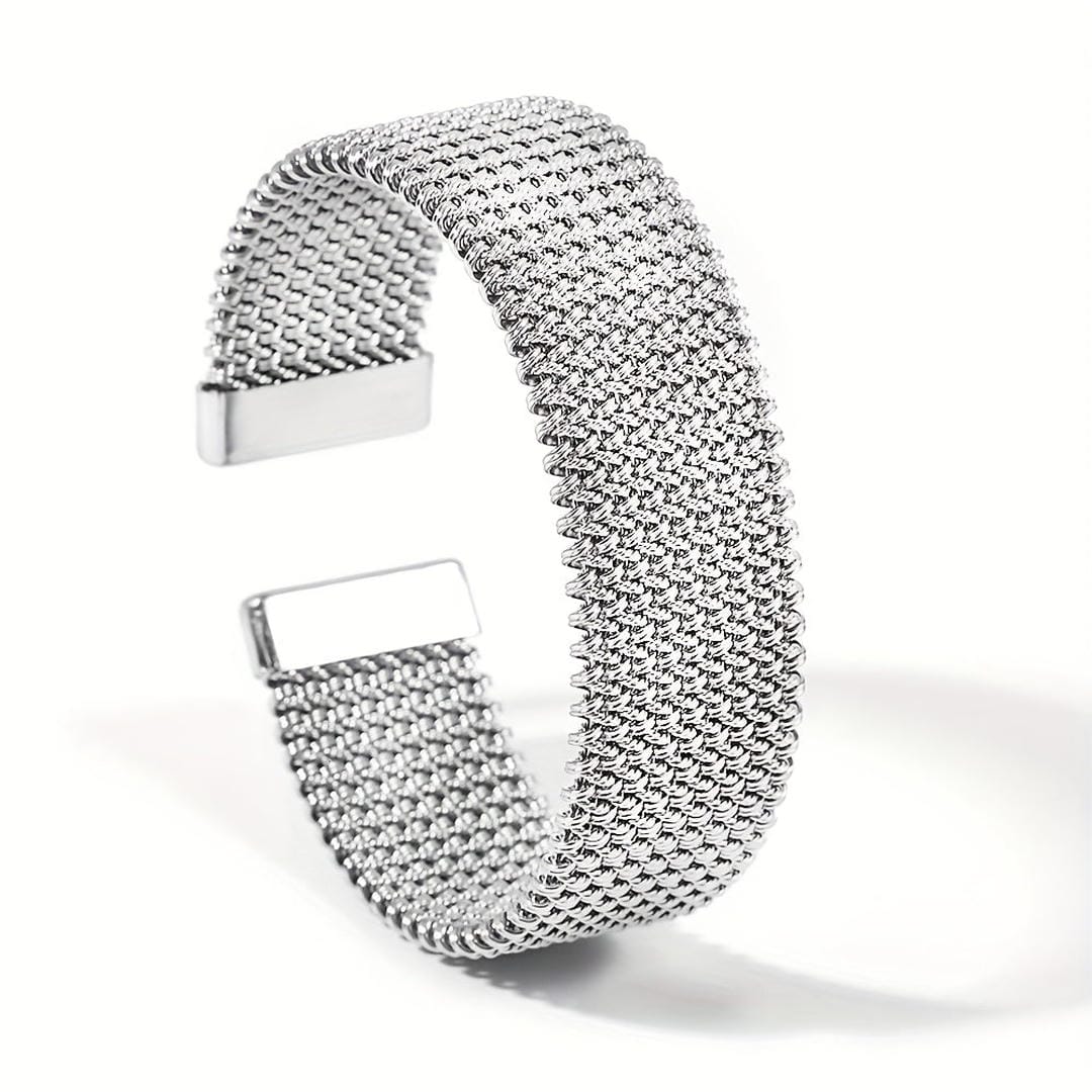 Gold Mesh Cuff Bracelet Neasa