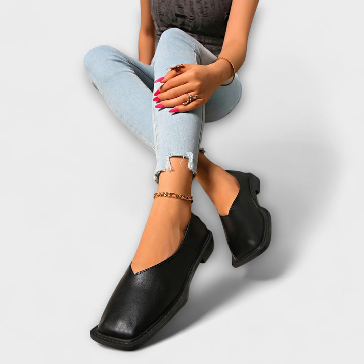 Adelgund - Freizeitschuhe mit Zebra-Druck