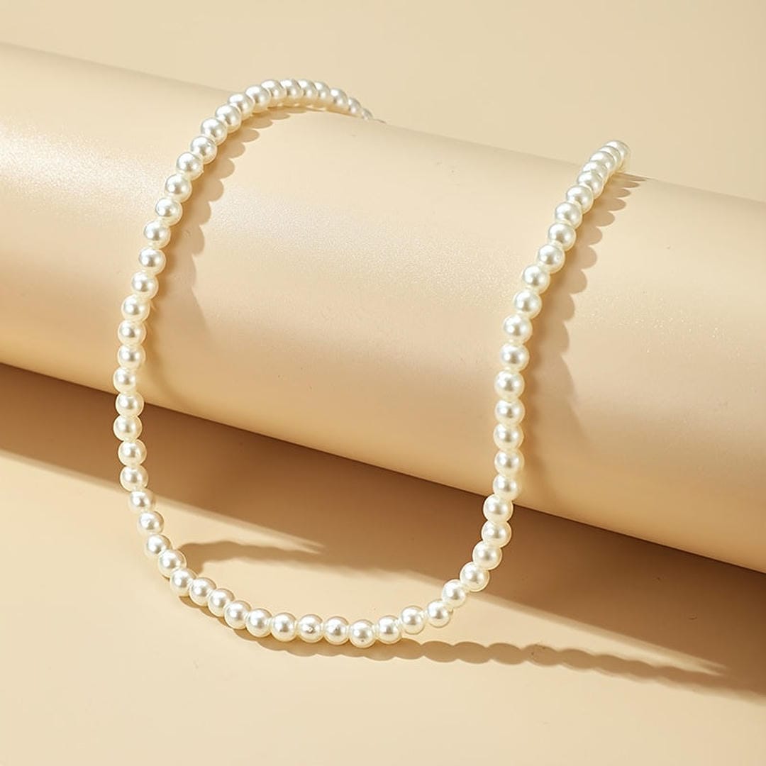 Pearl Beaded Necklace Áine