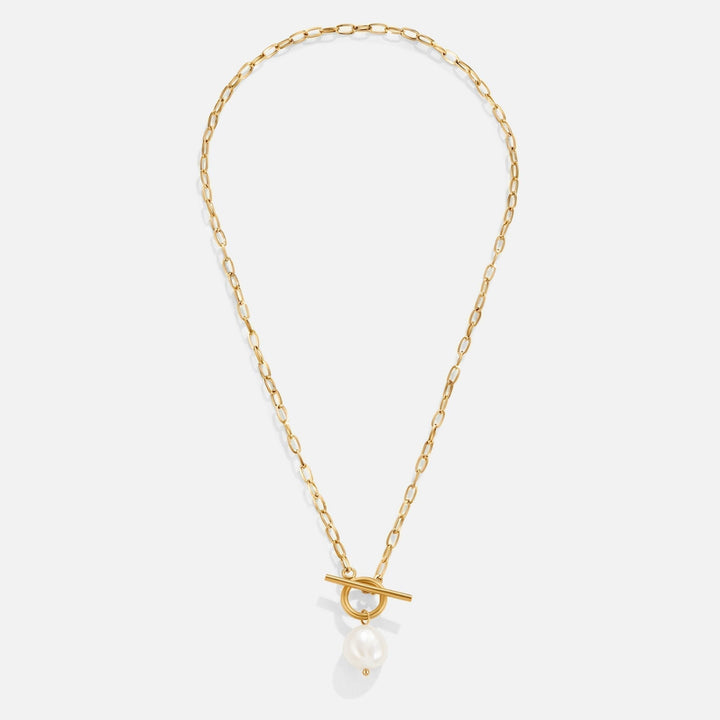 Gold Necklace Caoimhe with Pearl