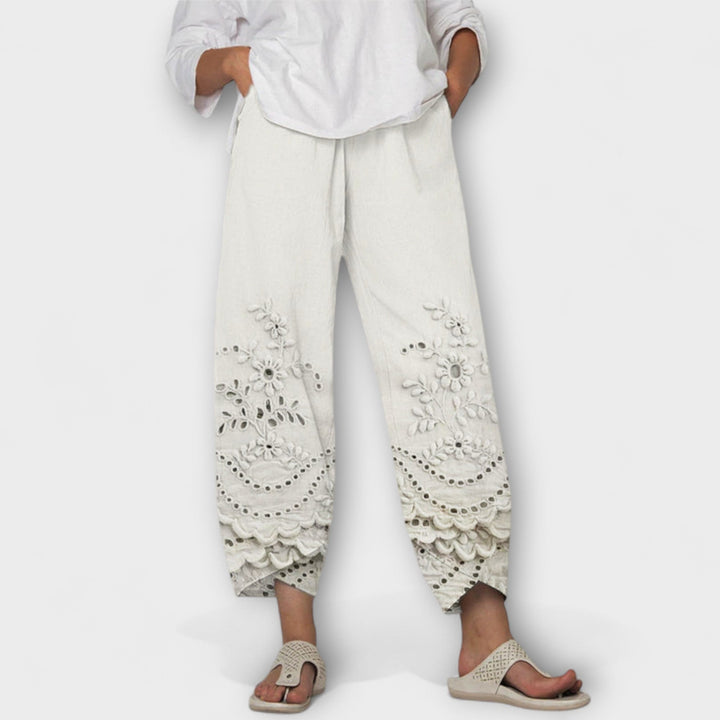Trudel - Elegante Spitzenhose