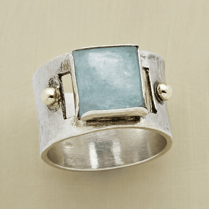 Silver Ring Fiadh with Turquoise