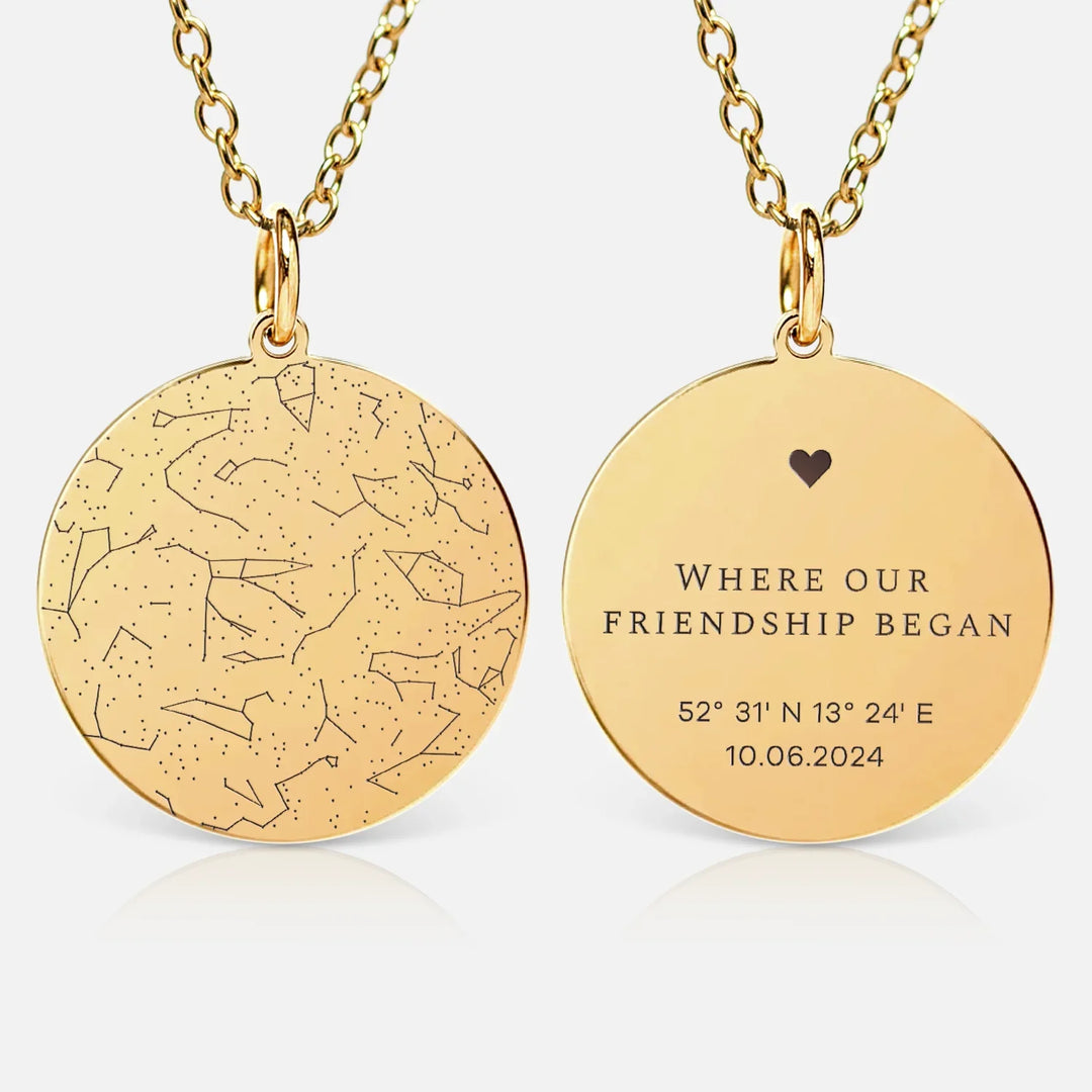 Star Map Necklace