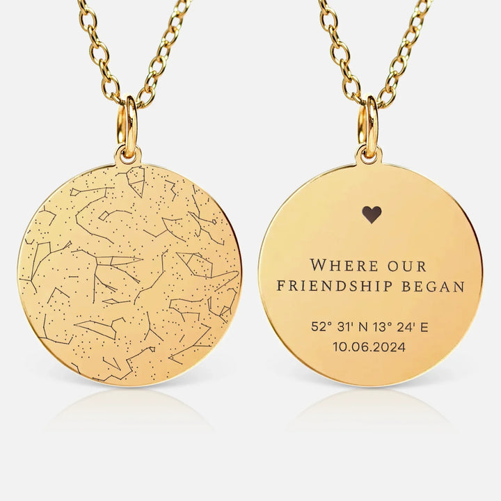 Star Map Necklace