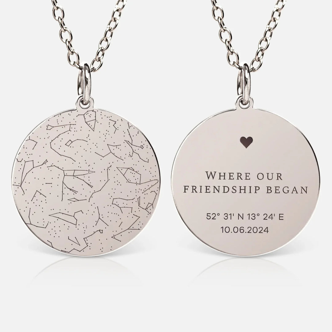 Star Map Necklace