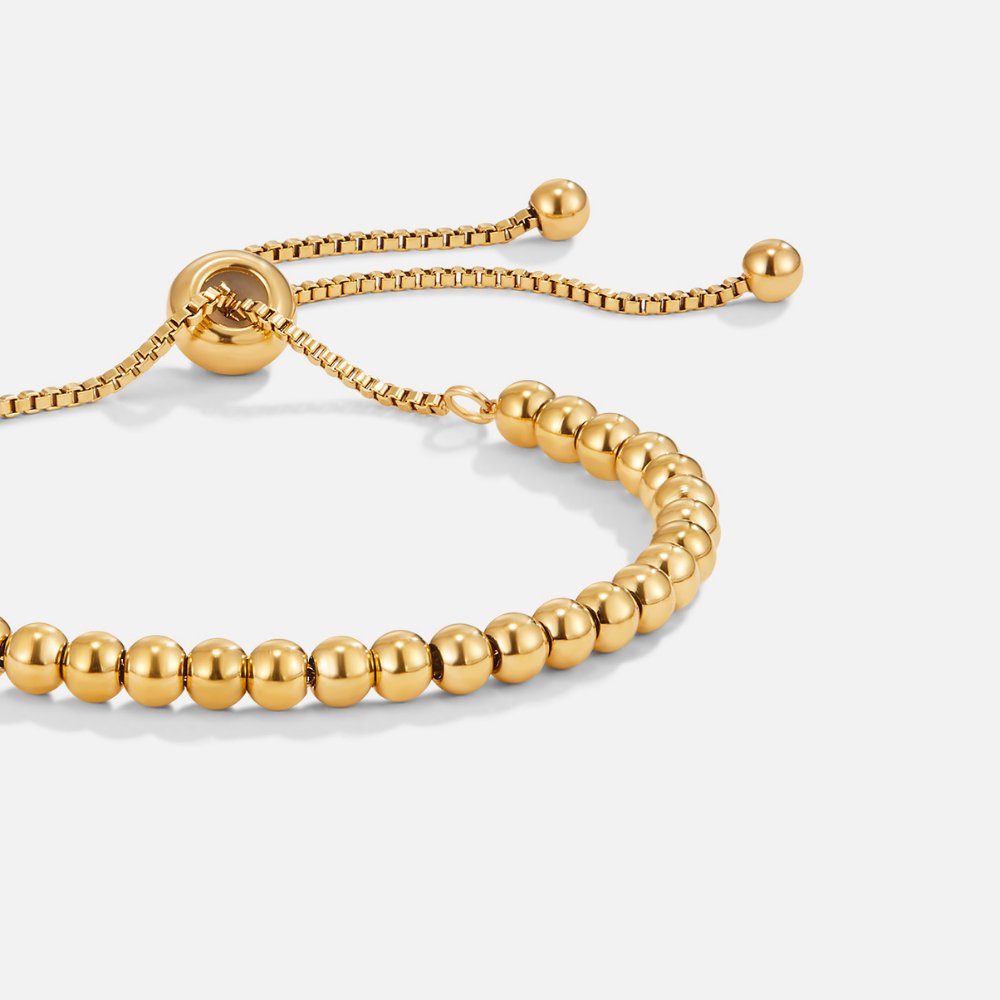 Gold Beaded Bracelet Emer
