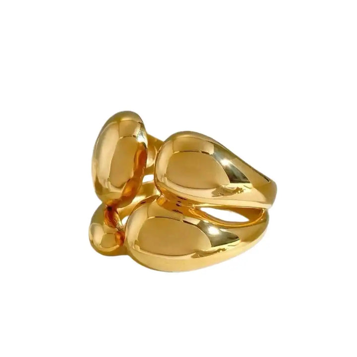 Gold & Silver Open Ring Nuala